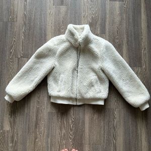Loft Sherpa Bomber Jacket